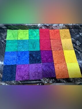 24 Batik Etcetera fat Quarters